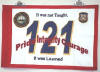 121 custom flag