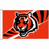 Cincinnati Bengals Football Flags