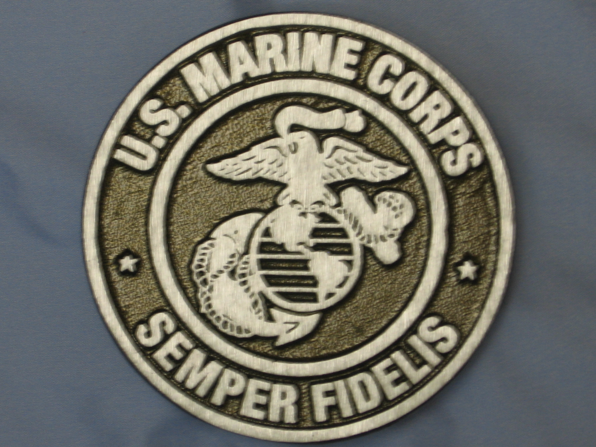 Marine Corps Aluminum Grave Marker