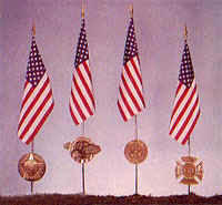 Grave Marker Flags