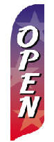 open blade flag