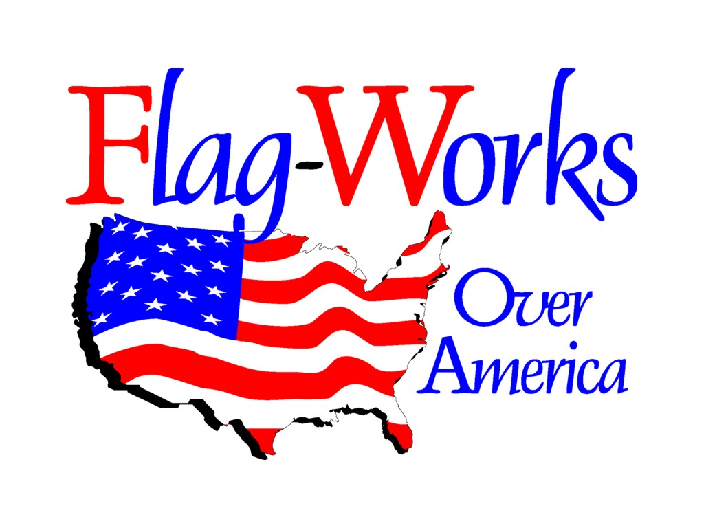 FlagWorks Logo Flag Works over America