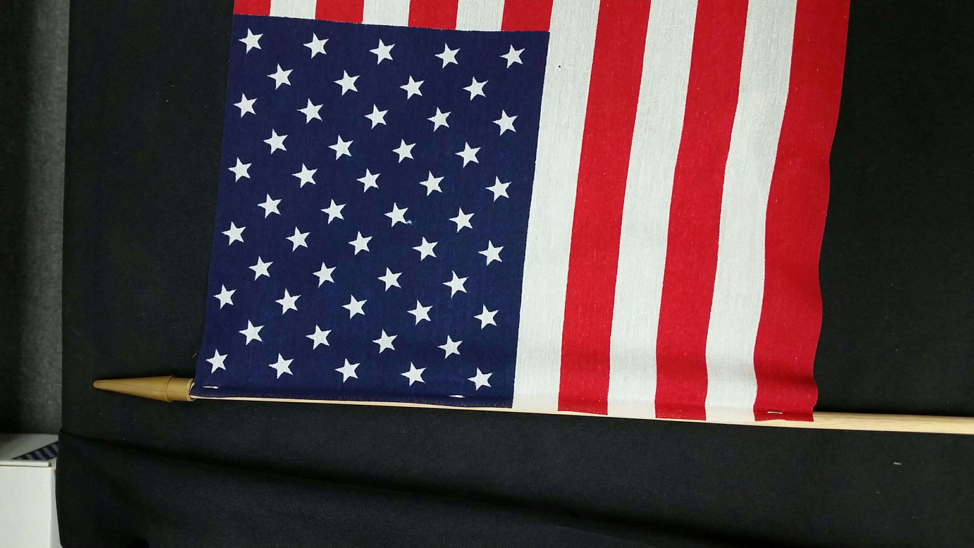 Econostickflag Flag Works over America