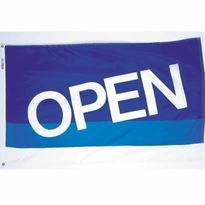 Dig. Printed Open Nylon Flag