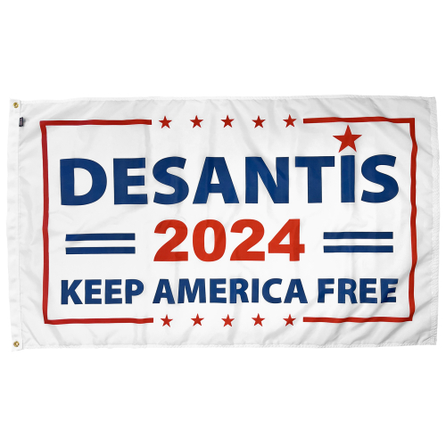 DeSantis 2024 Keep America Free Flag