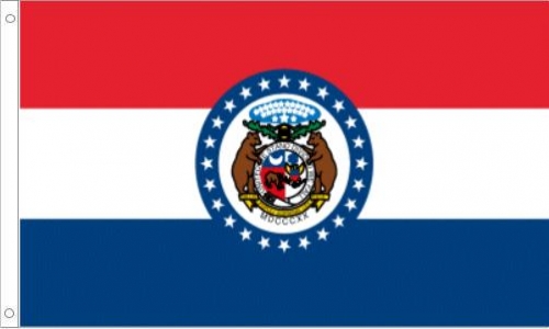 Missouri Flag, Polyester