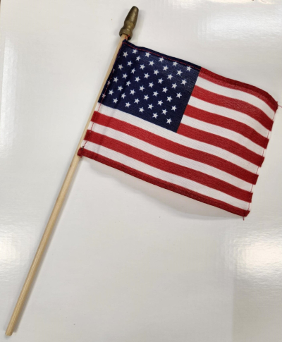4" x 6" Small American Stick Flag 